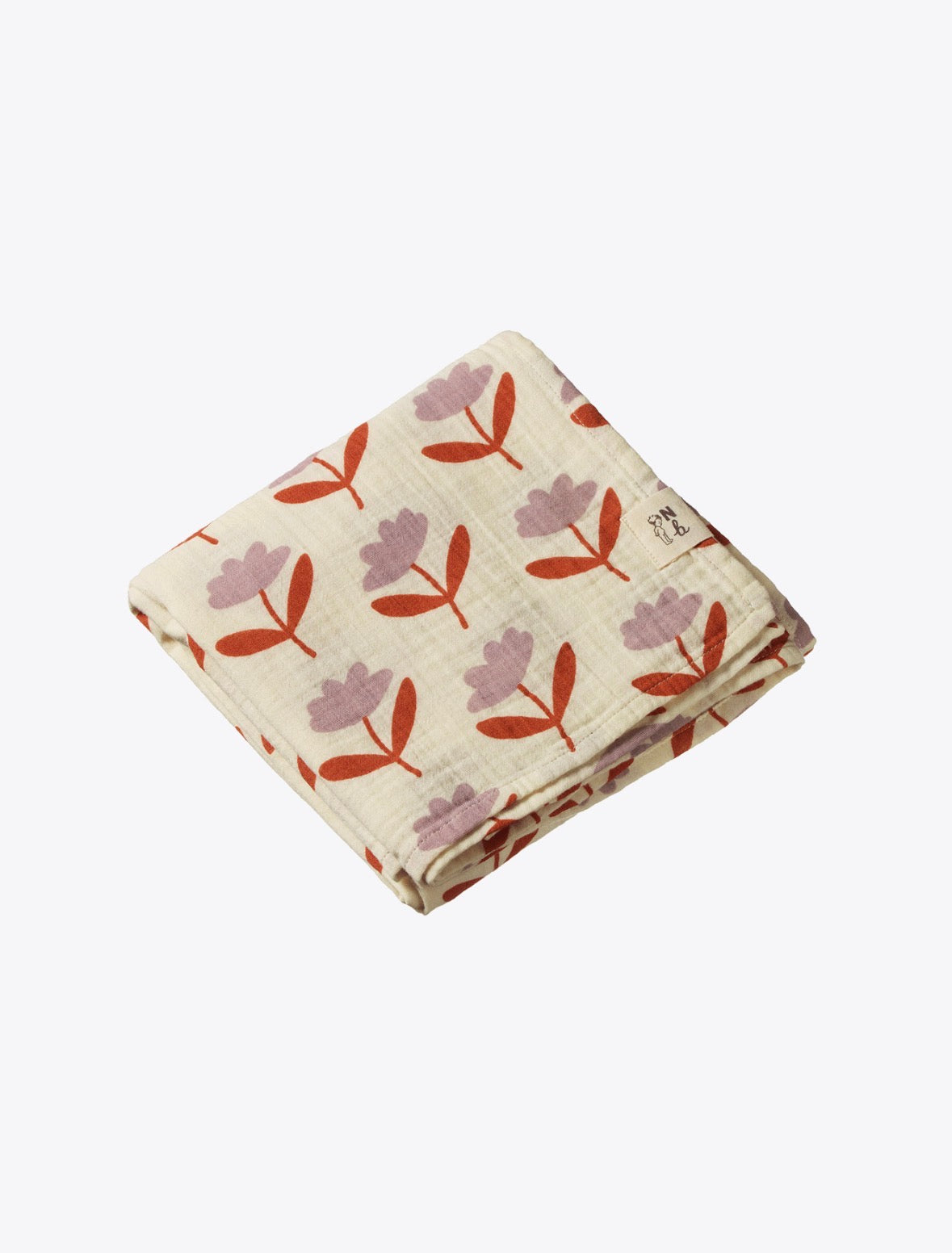 Muslin Wrap ~ Fleurette Print