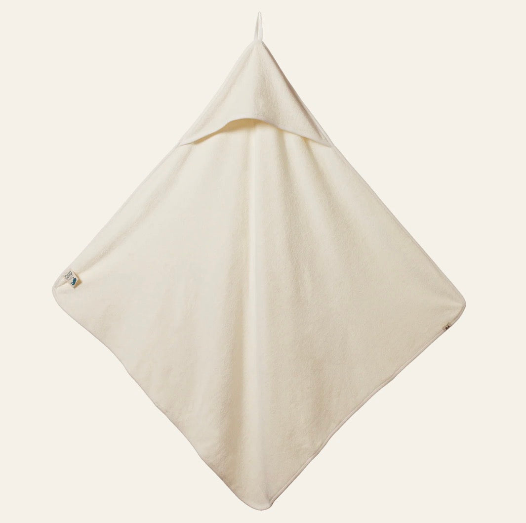 Hooded Bath Towel / Natural - Naturebaby