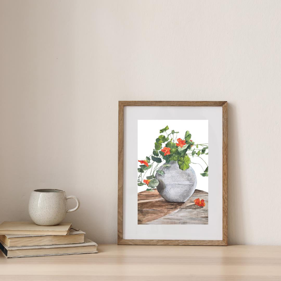 PRE-ORDER “Nasturtiums” Print (Copy)