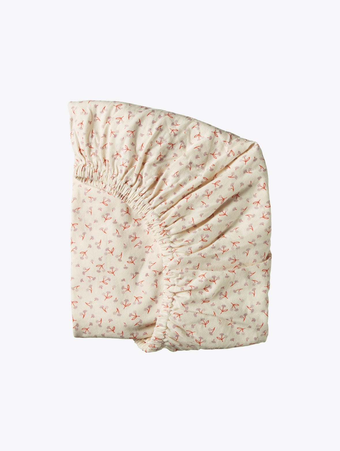 Fitted Sheet Jersey ~ Dandelion Print ~ Cot