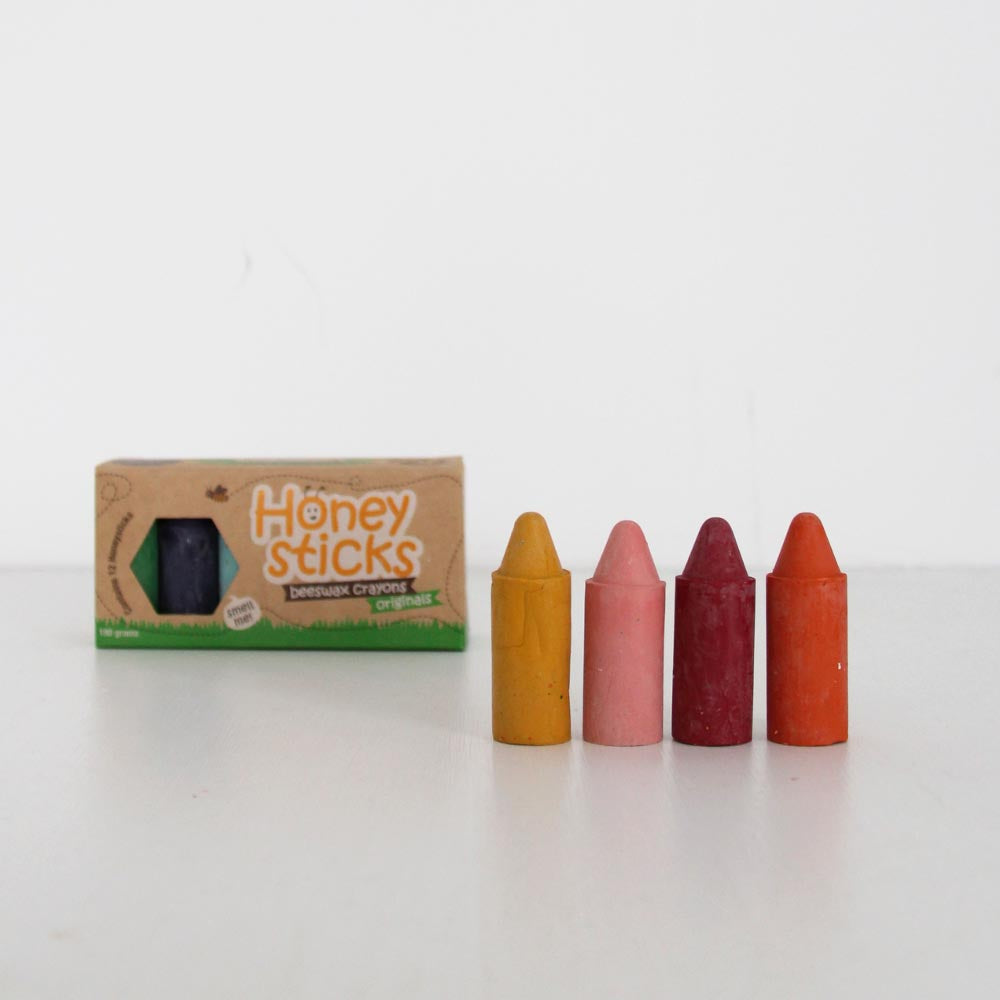 Natural Beewax Crayons - Jumbo