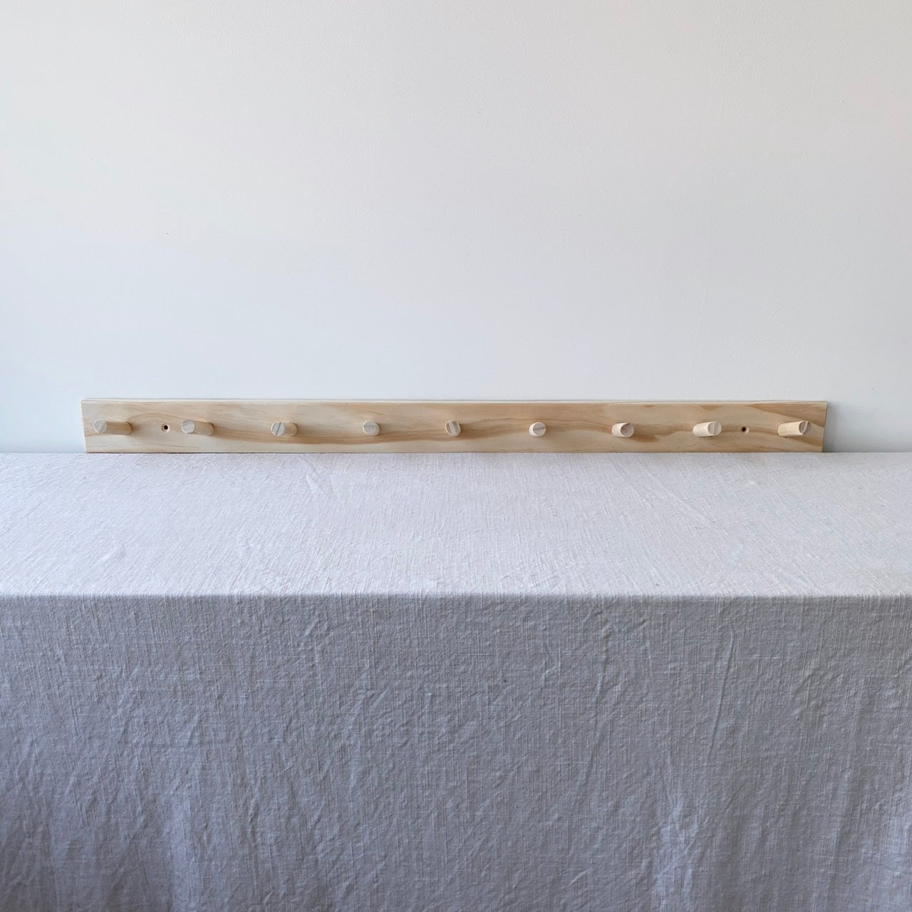 Wall Hung Rack / Nine Pegs