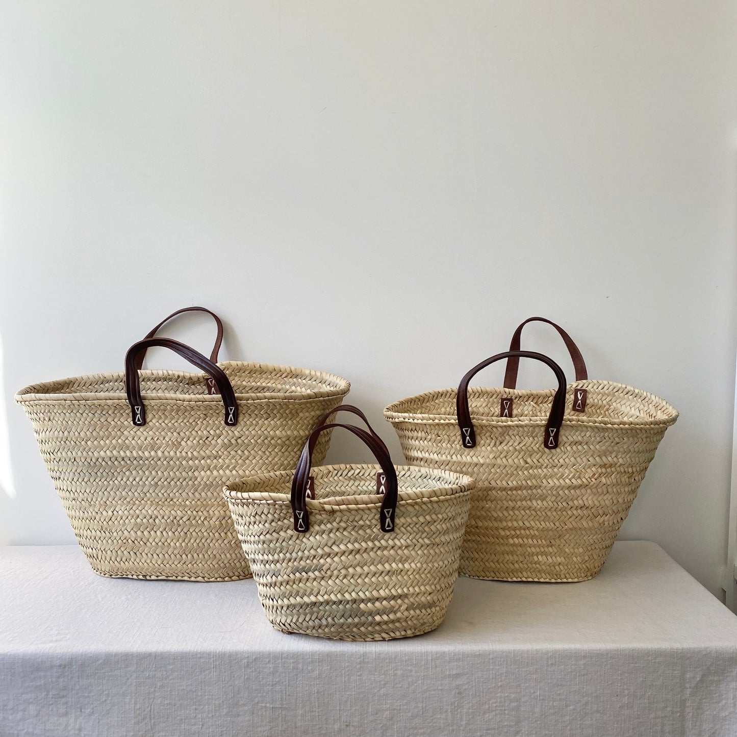 French Market Bag / Flat Handle / Medium