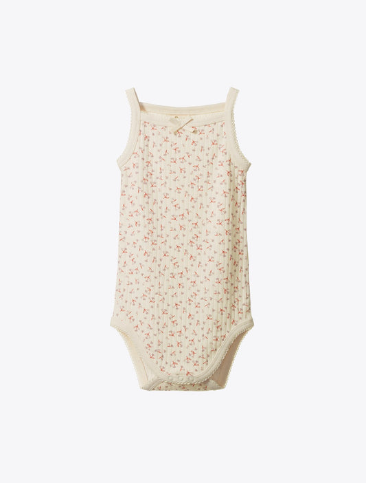 Pointelle Camisole Bodysuit