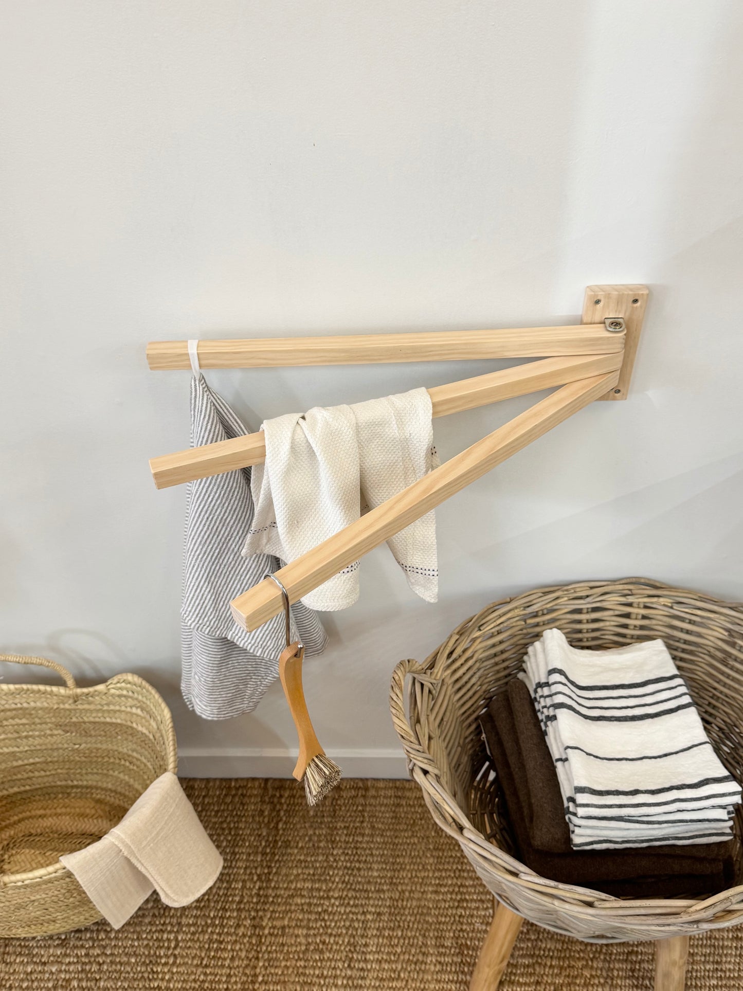PRE~ORDER Wall-Mounted Drying Rack