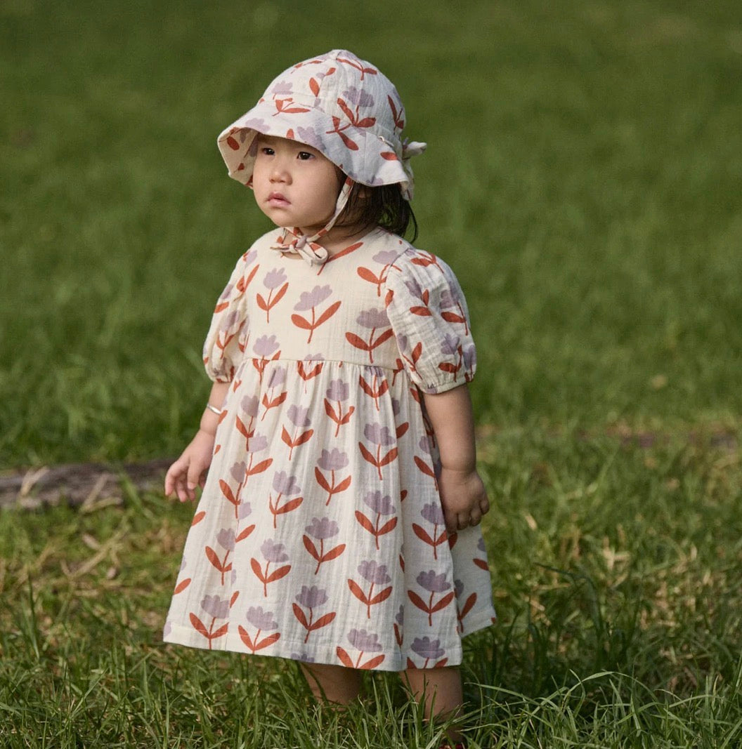Albertine Dress Fleurette Print