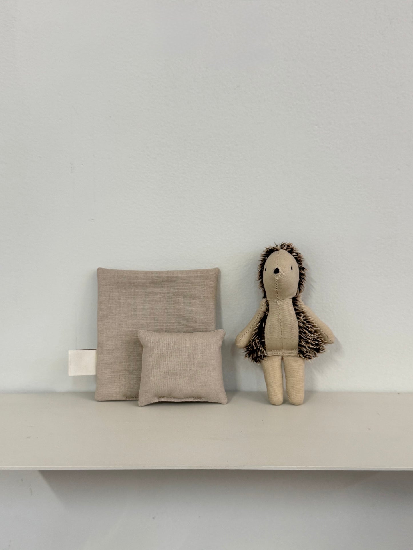 Tiny Handmade Hedgehog Doll