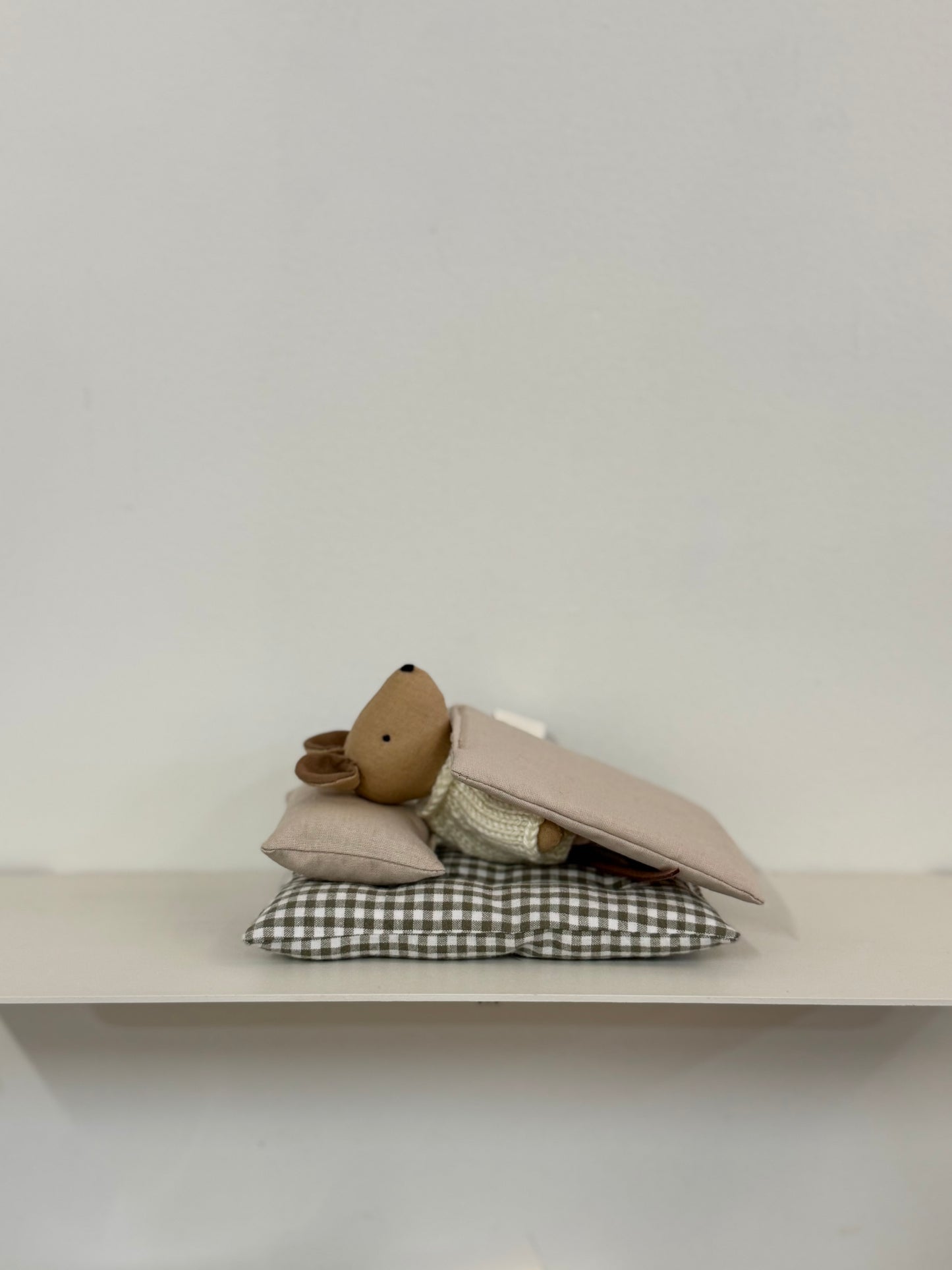 Tiny Handmade Mouse Doll - Boy