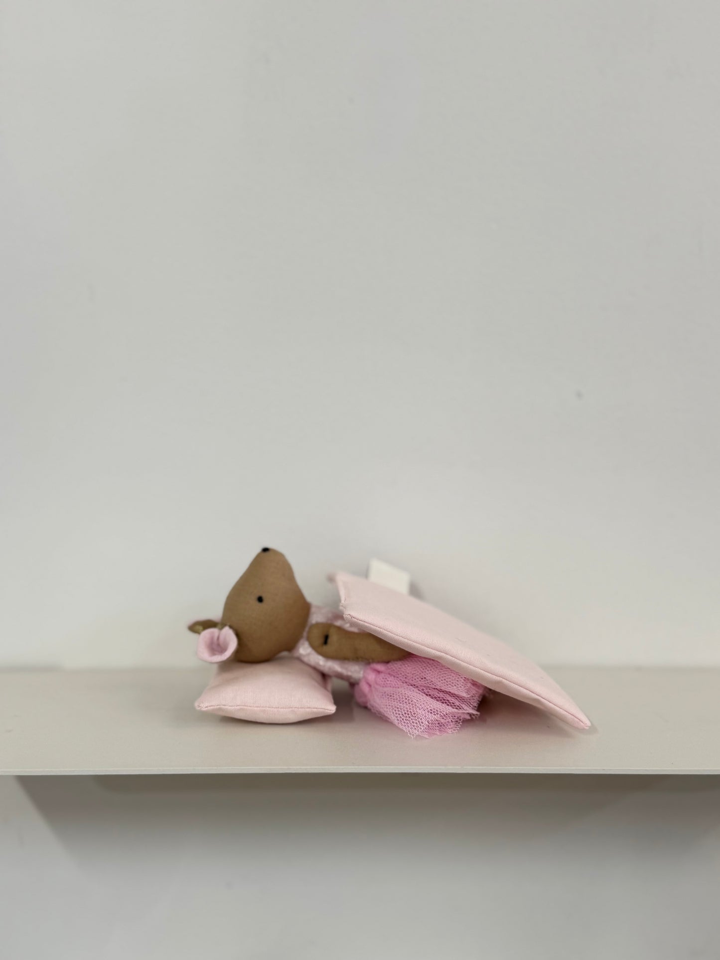 Tiny Handmade Ballerina Mouse Doll