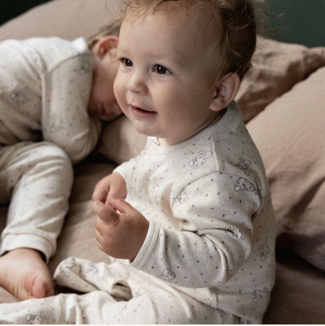 SALE was $44.95 - Cotton Stretch & Grow / Bramble Burrow Print - Naturebaby