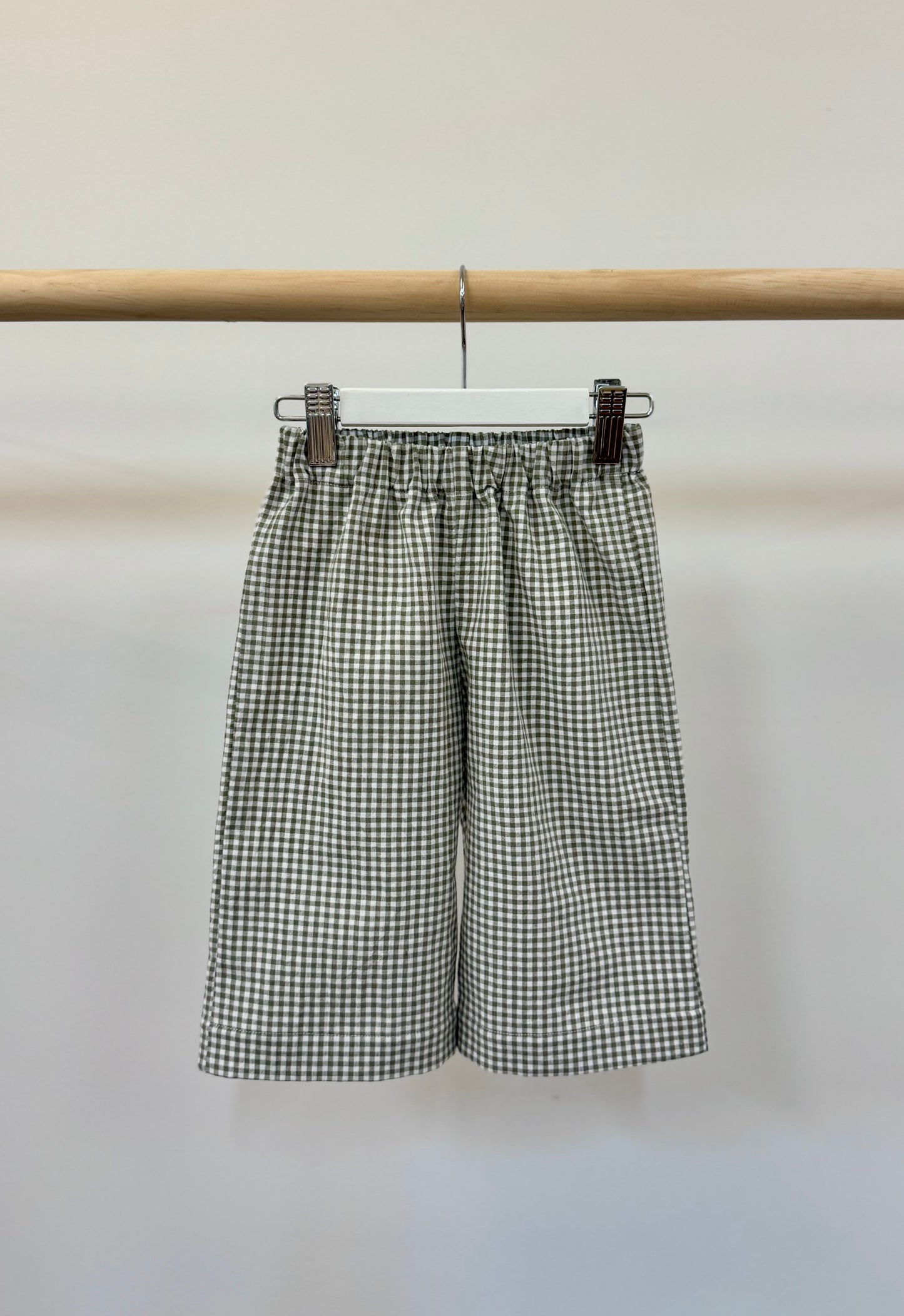 Gingham Pants / Size 1y + 2y