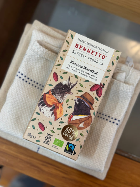 Bennetto | Dark Chocolate |Toasted Hazelnut