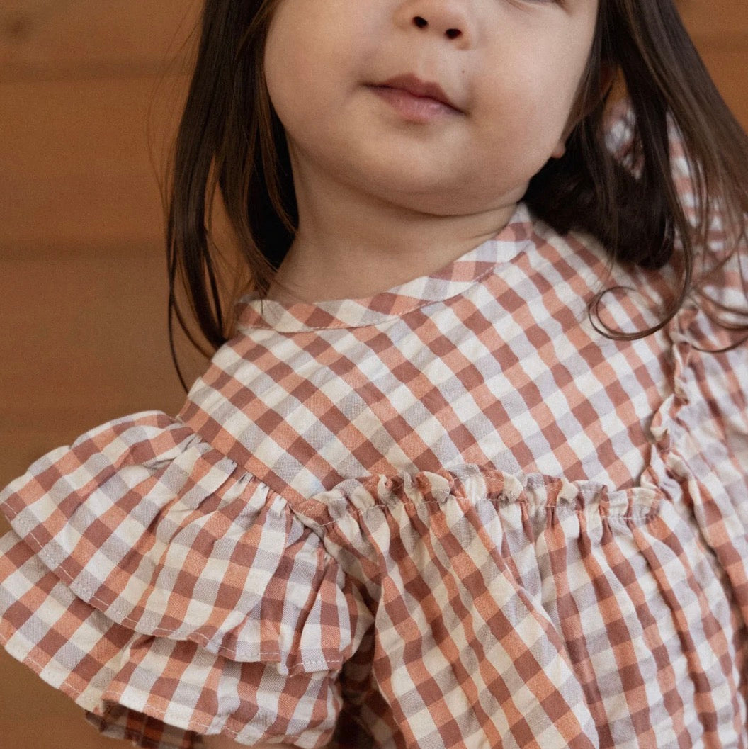 Una Dress Dandelion Gingham