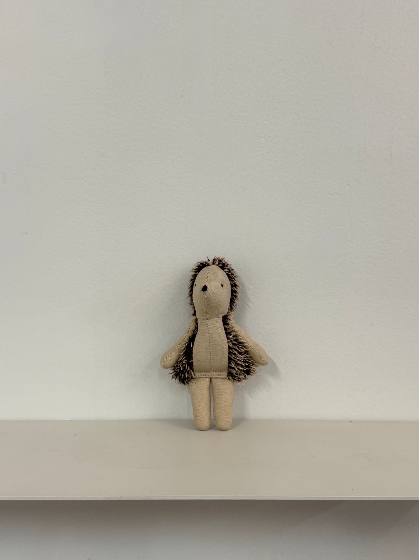 Tiny Handmade Hedgehog Doll