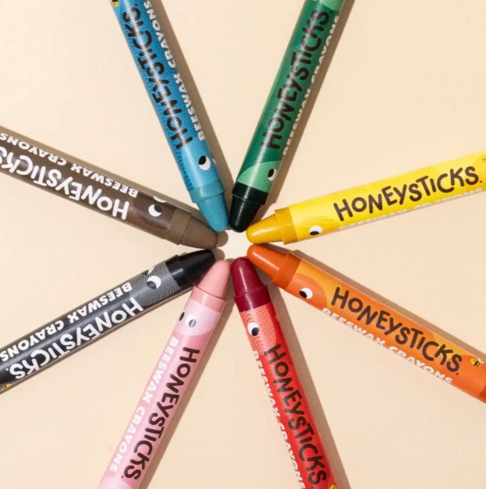 Honeysticks Beeswax Crayons Jumbos 12pk