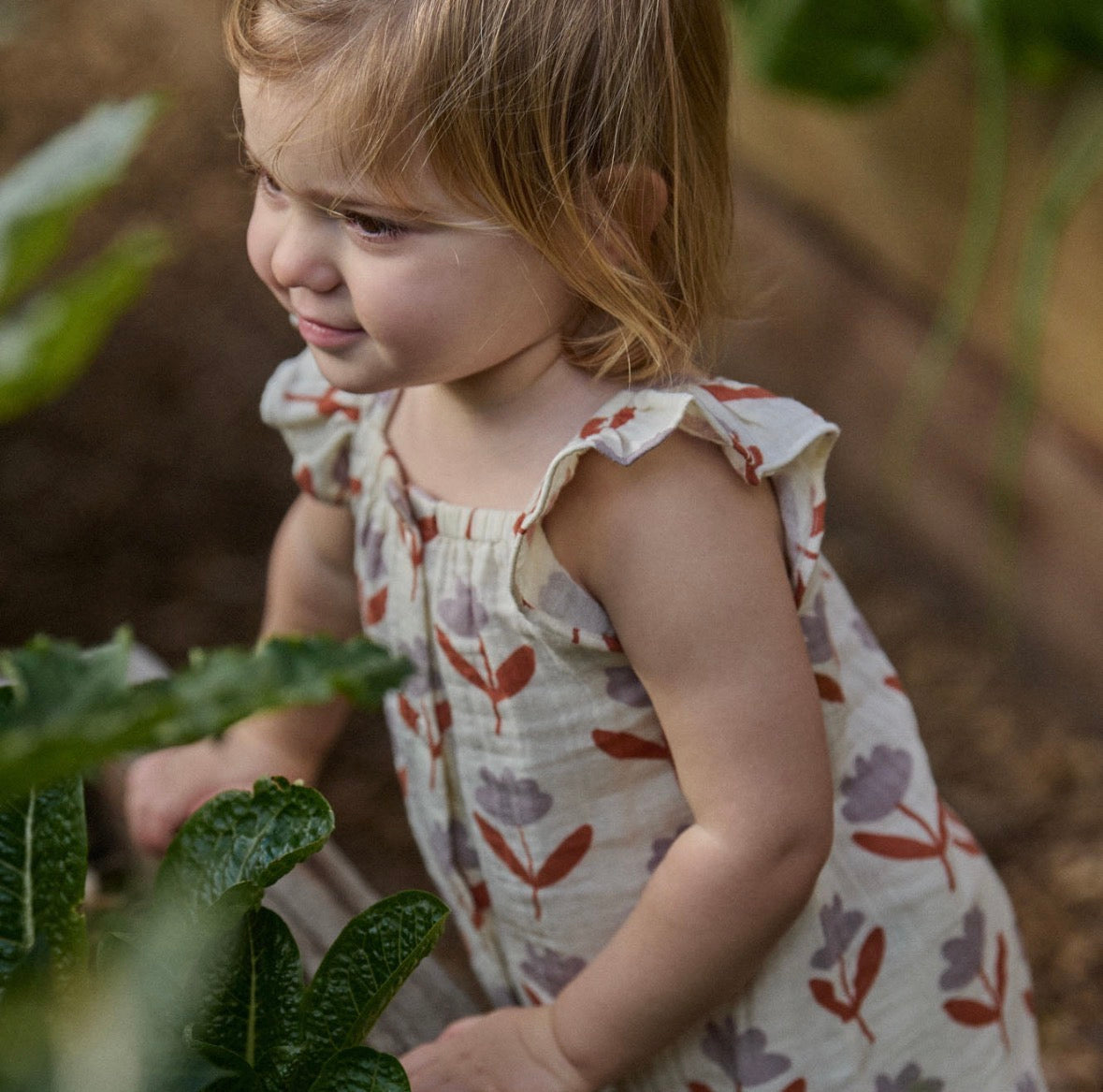Tilda Suit Muslin ~ Fleurette Print