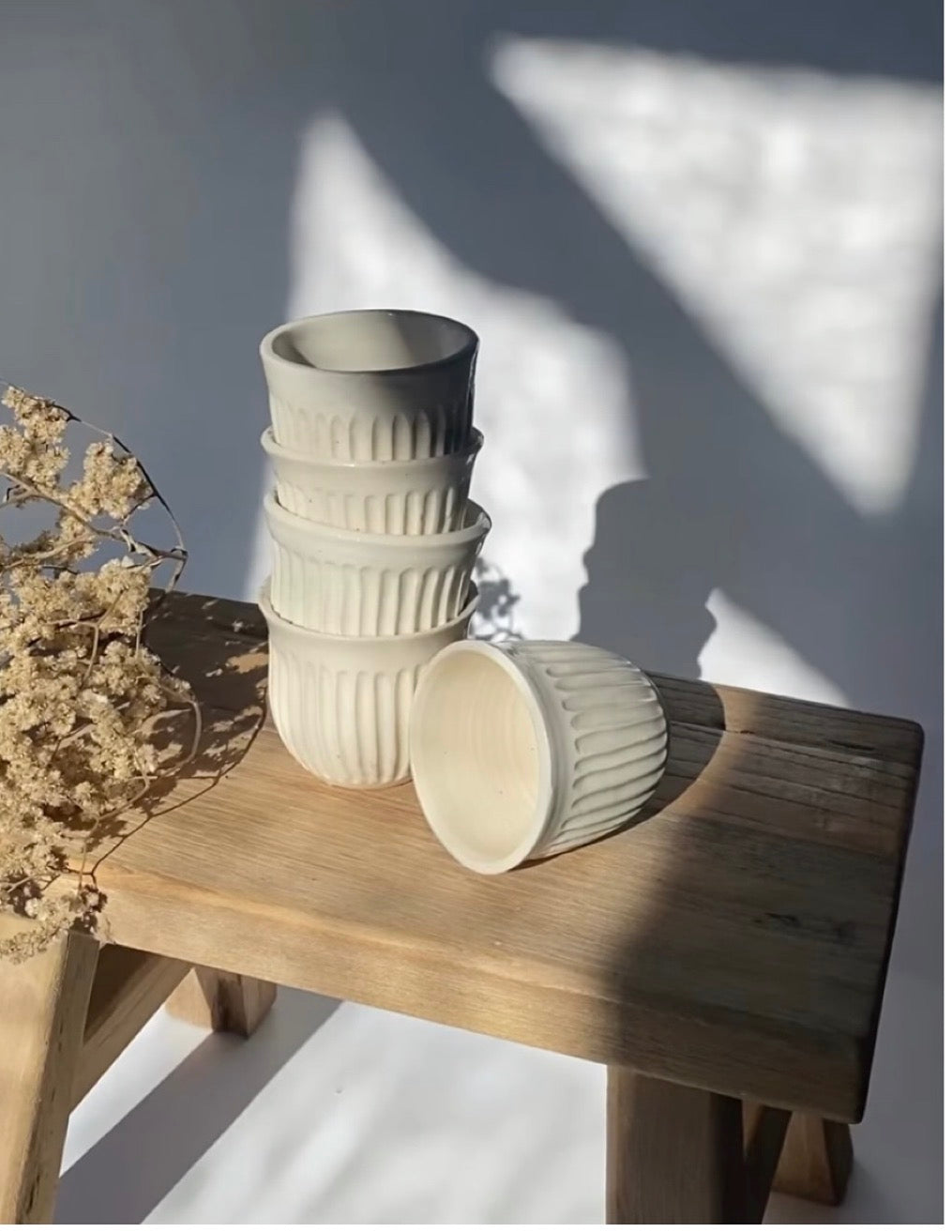 Dahlia in Clay + Poet Ceramic Candle