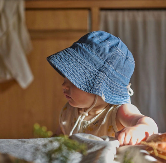 Bucket Sunhat / Chambray / Sky