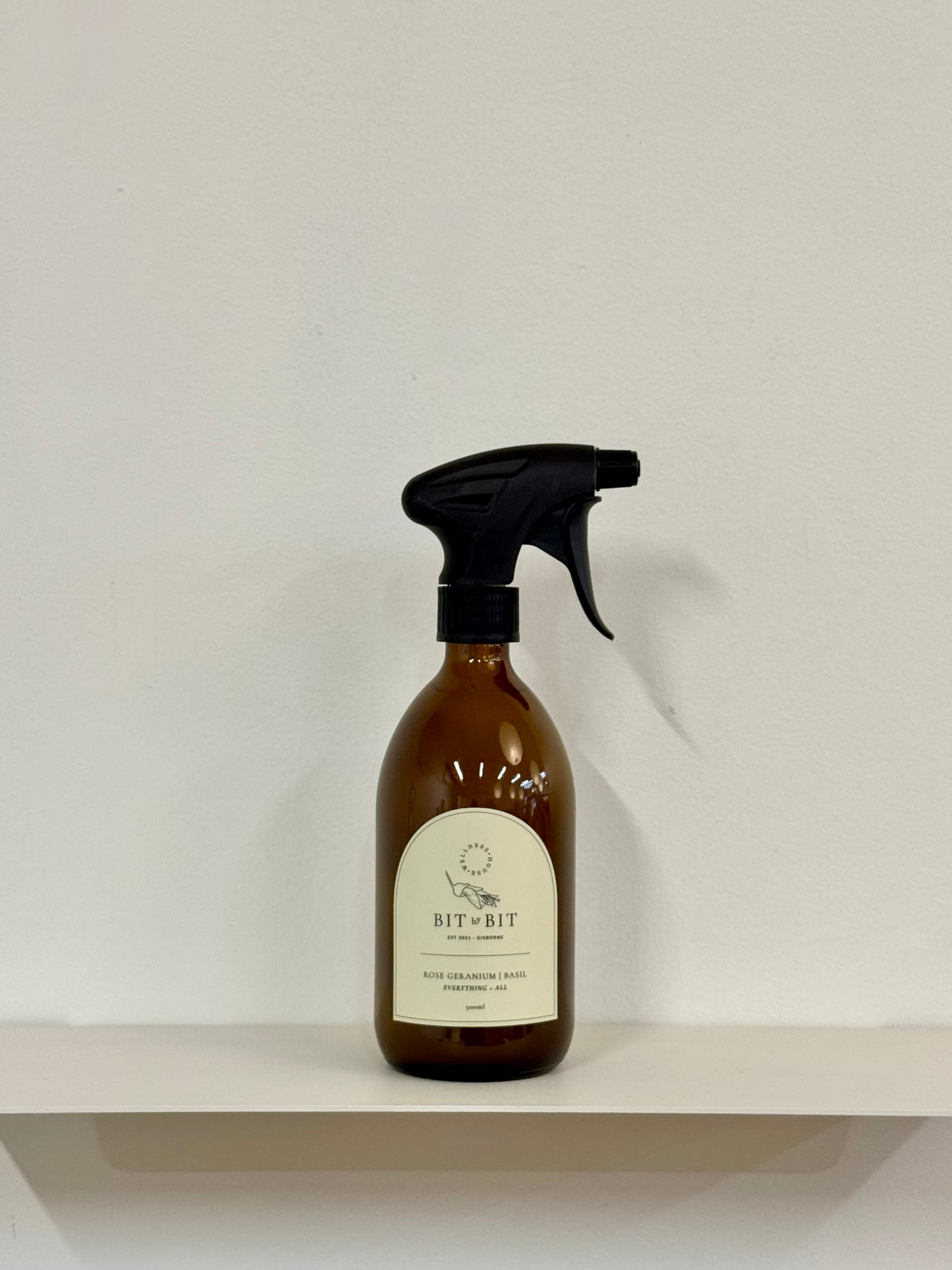 Bit by Bit | Everything + All Cleaning Spray | Rose Geranium + Basil