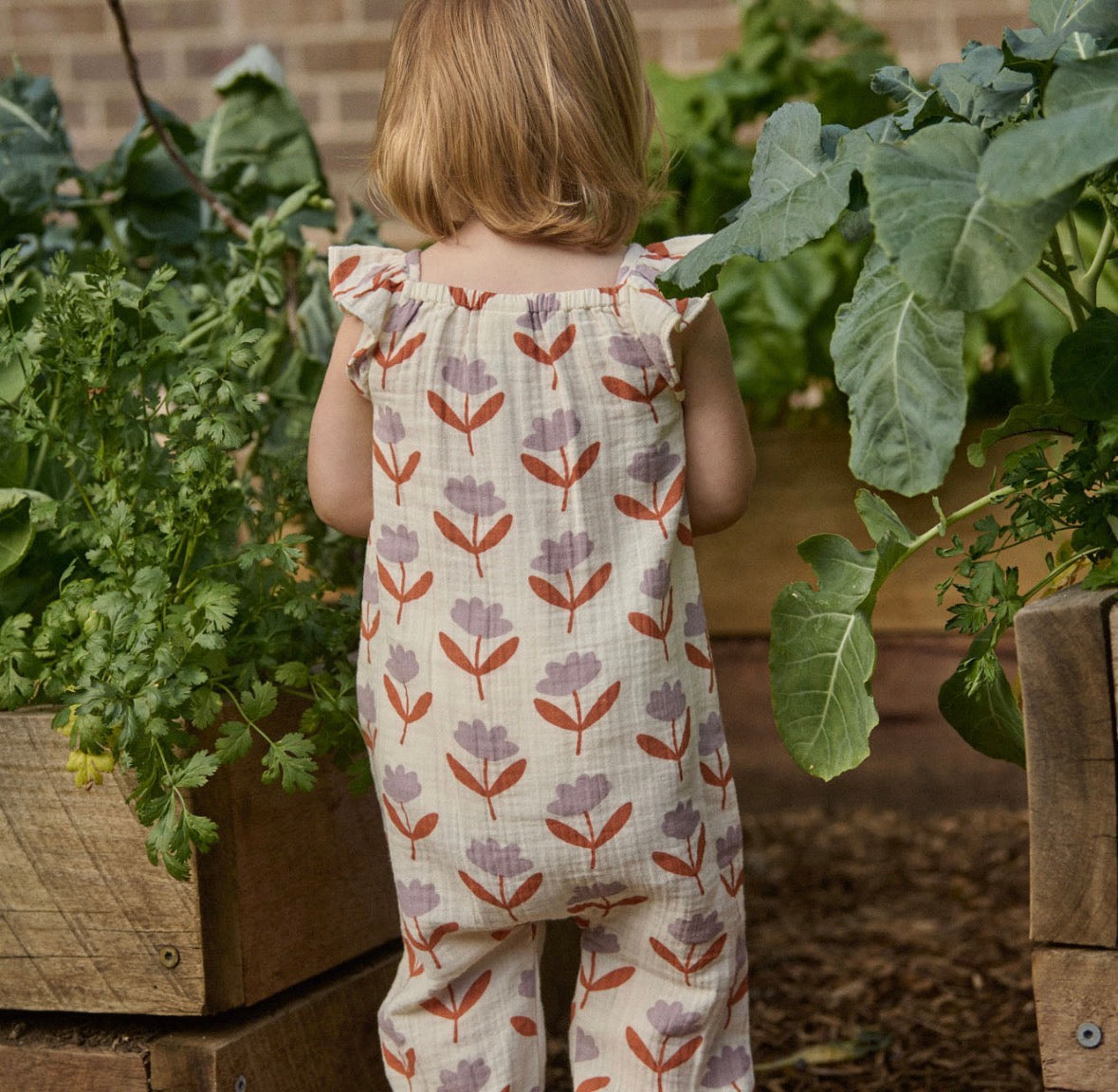 Tilda Suit Muslin ~ Fleurette Print