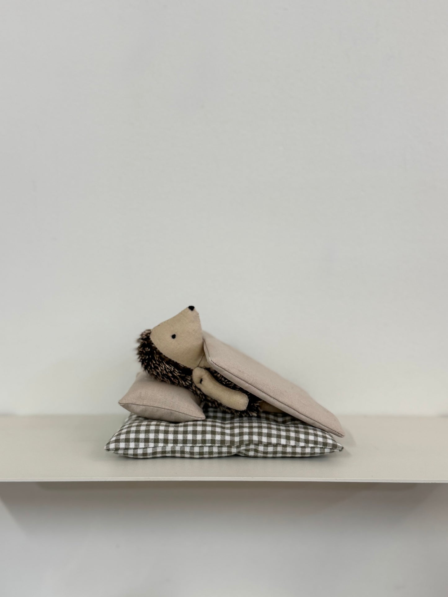 Tiny Handmade Hedgehog Doll