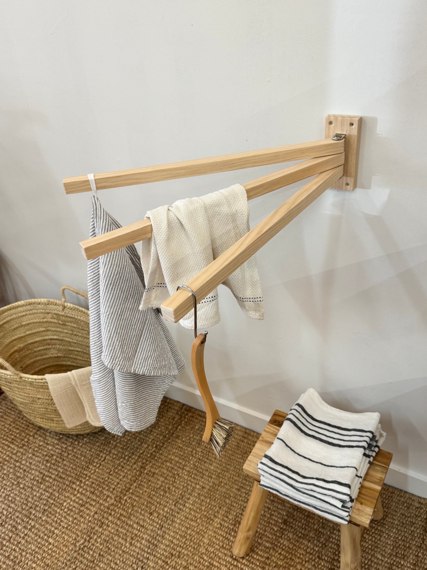 PRE~ORDER Wall-Mounted Drying Rack