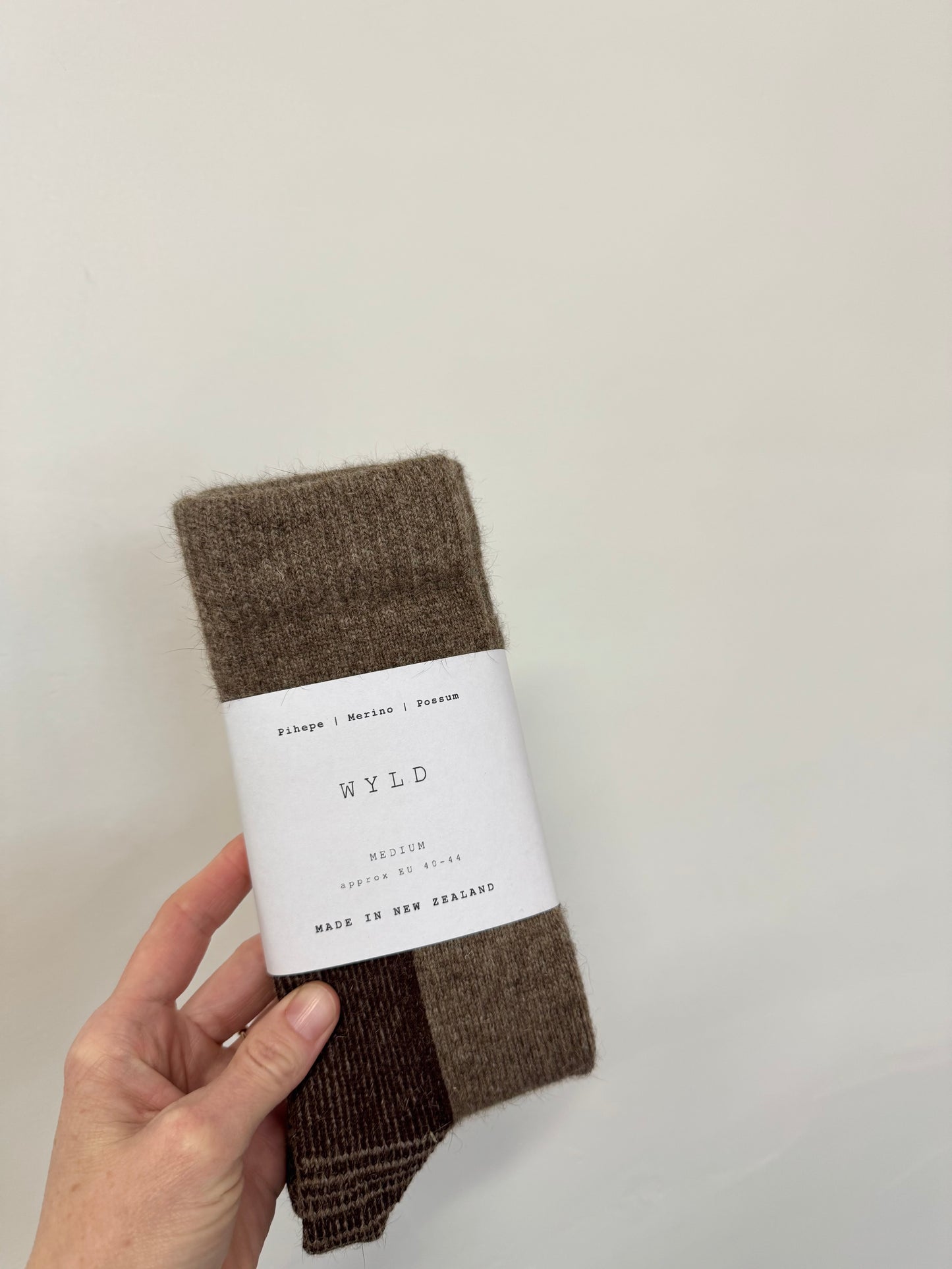 Wyld / Wool + Merino + Possum socks / Unisex