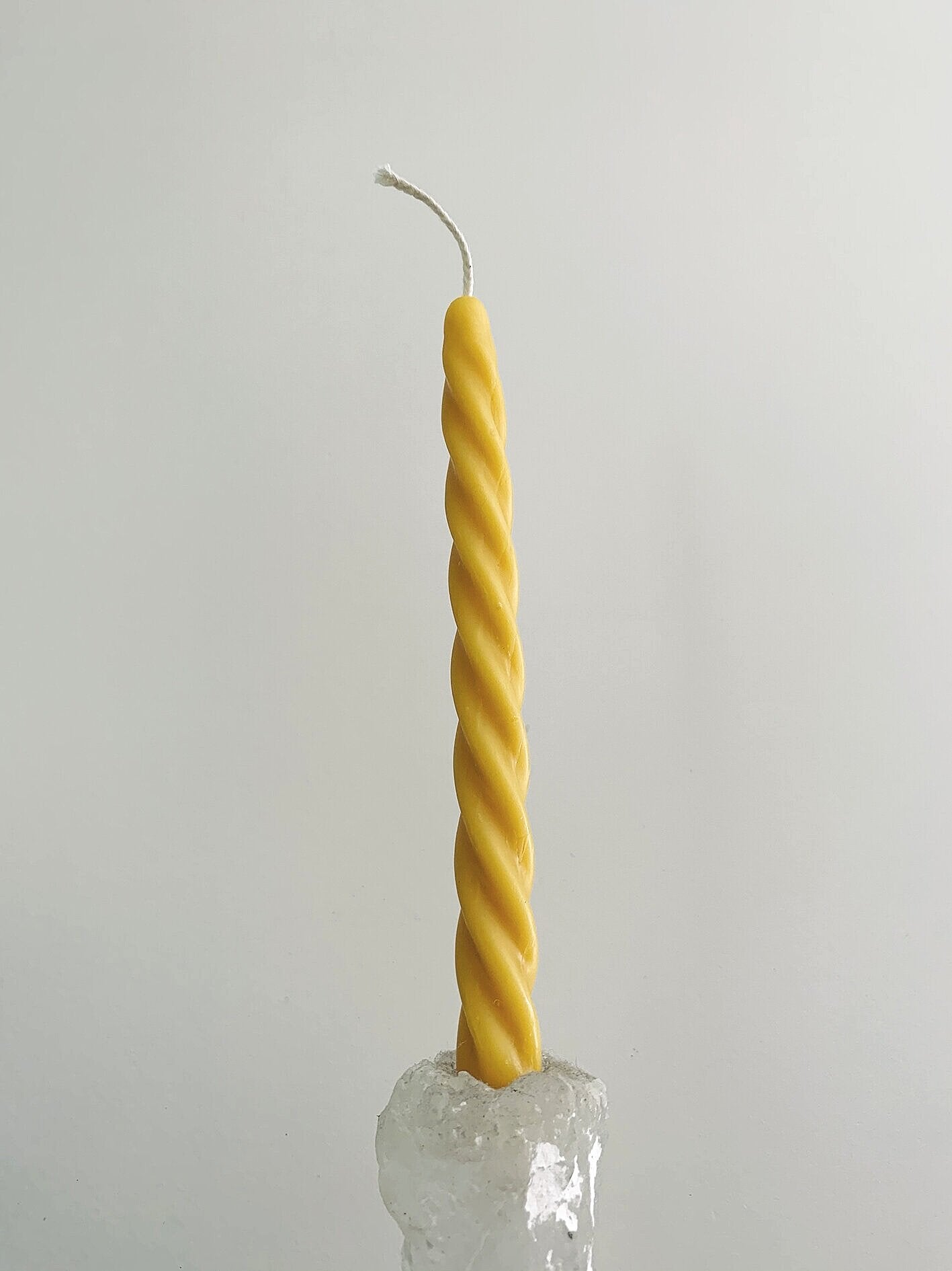 Twisted candle