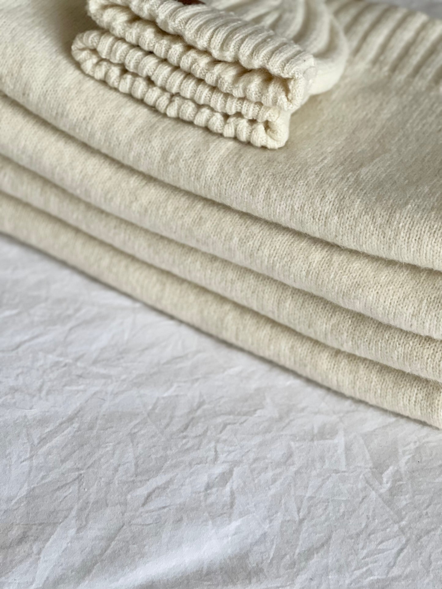 Baby Blanket ~ Cream