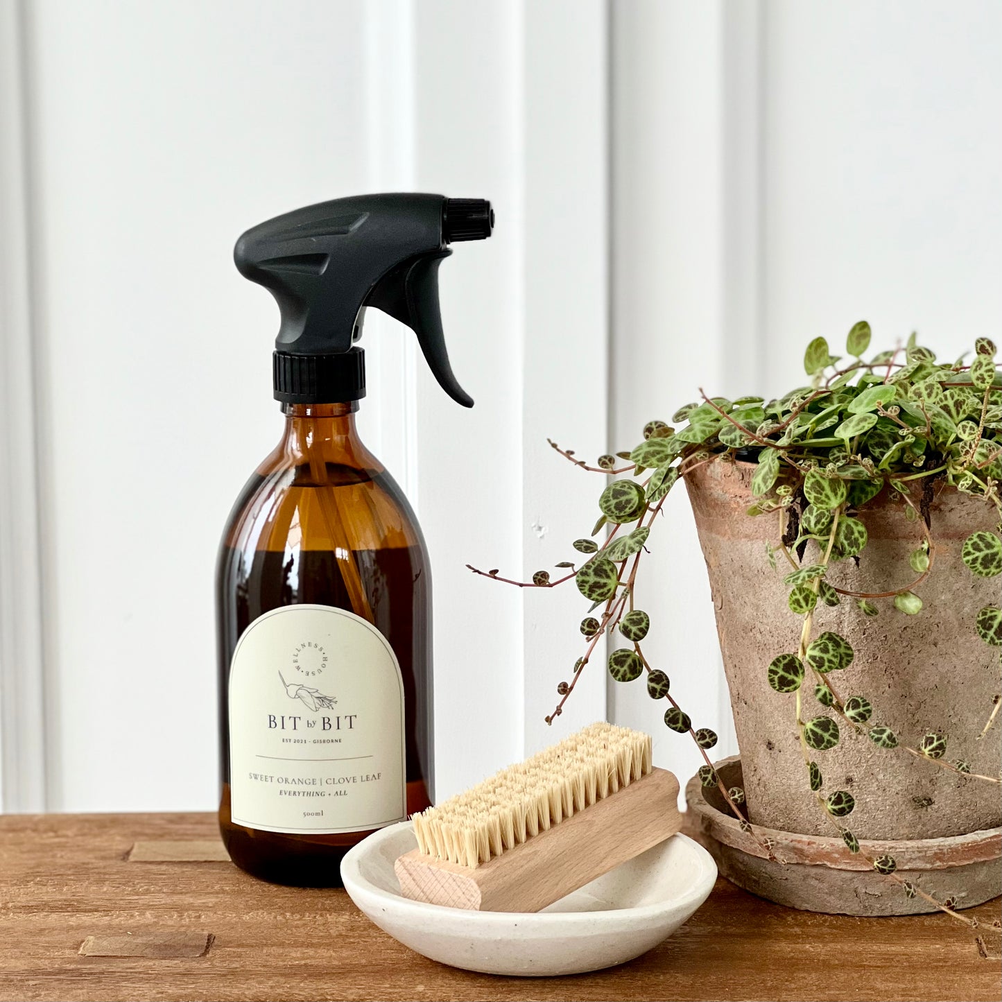 Bit by Bit | Everything + All Cleaning Spray | Rose Geranium + Basil